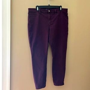 The GAP over dyed jeans